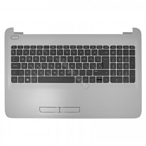 827541-001 gy&aacute;ri &uacute;j fekete magyar laptop billentyűzet + sz&uuml;rke felső fed&eacute;l