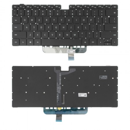 WAX9N gyári új, US angol háttérvilágításos laptop billentyűzet, keret nélkül