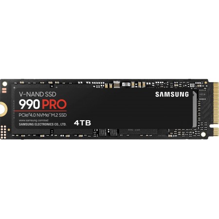 4TB Samsung 990 Pro SSD 4TB M.2 2280 PCIe 4.0 x4 NVMe 2.0 SSD meghajtó (MZ-V9P4T0BW)
