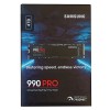 4TB Samsung 990 Pro SSD 4TB M.2 2280 PCIe 4.0 x4 NVMe 2.0 SSD meghajtó (MZ-V9P4T0BW)