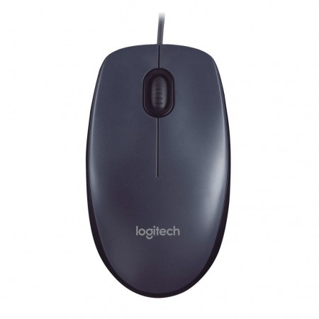 Logitech m90 Szürke USB egér (910-001793)