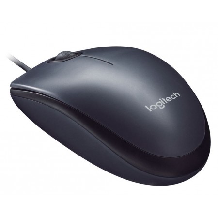 Logitech m90 Szürke USB egér (910-001793)