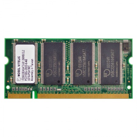 Mosel Vitelic 256MB DDR 266MHz használt notebook memória