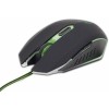 Gembird MUSG-001-G optikai egér fekete-zöld USB