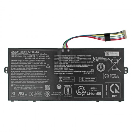 AP16L5J 7.7V 4670mAh 36Wh gyári új akkumulátor