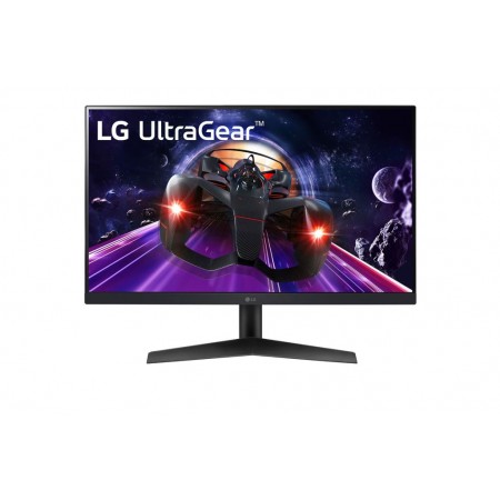 LG 24' LG 24GN60R-B LCD monitor fekete