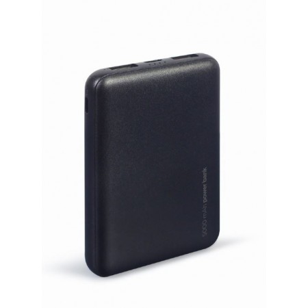 Gembird PB05-02 Power Bank 5000mAh fekete
