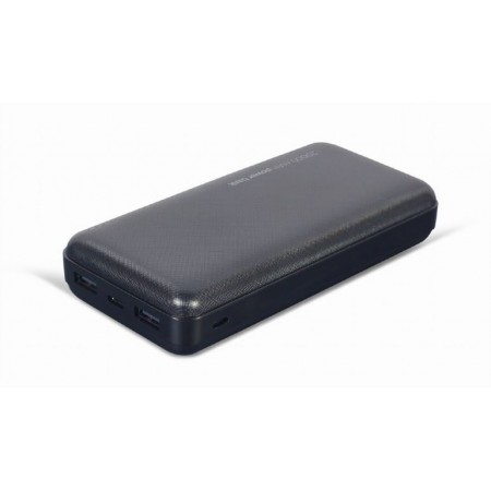 Gembird PB20-02 Power Bank 20000mAh fekete