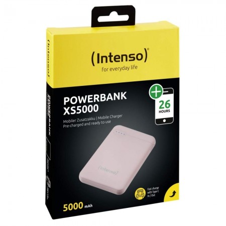 Intenso XS5000 Power Bank 5000mAh rózsaszín (7313523)