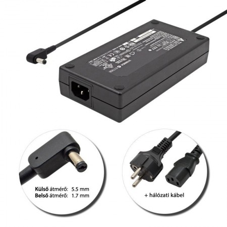 Acer 19.5V 11.8A (230W) 5.5x1.7mm használt gyári töltő
