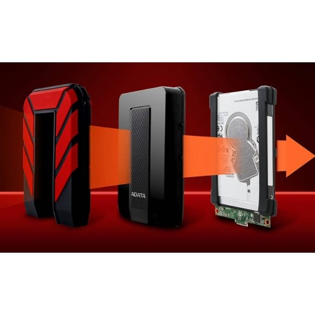 2TB 2.5' ADATA HD710P külső winchester fekete (AHD710P-2TU31-CBK)