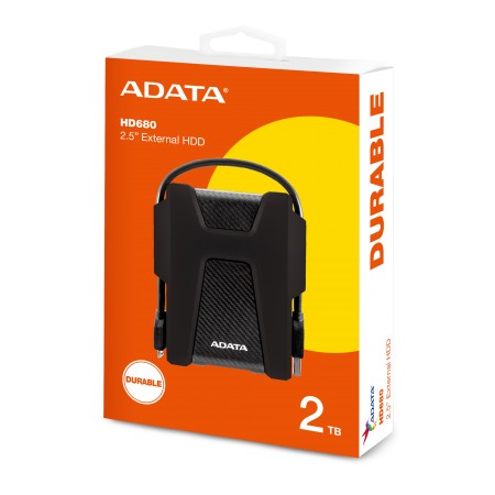 2TB 2.5' ADATA HD680 külső winchester fekete (AHD680-2TU31-CBK)