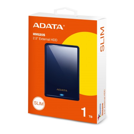 1TB 2.5' ADATA HV620S külső winchester kék (AHV620S-1TU31-CBL)
