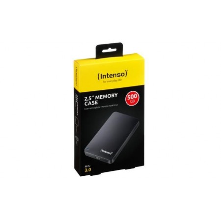 500GB INTENSO 2.5' USB külső winchester fekete (6021530)
