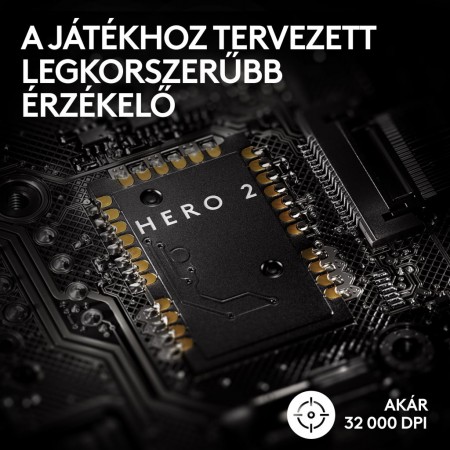 Logitech G PRO X SUPERLIGHT 2 vezeték nélküli gaming egér fekete (910-006630)