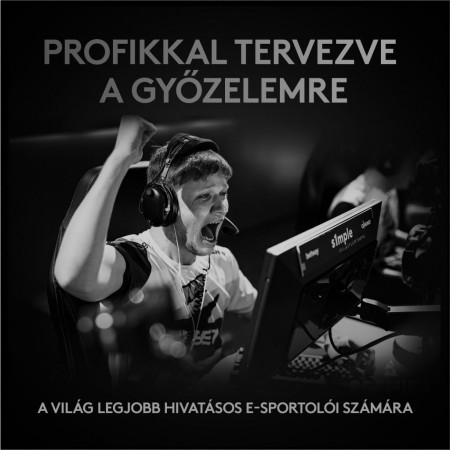 Logitech Pro X Superlight vezeték nélküli gamer egér fekete (910-005881)