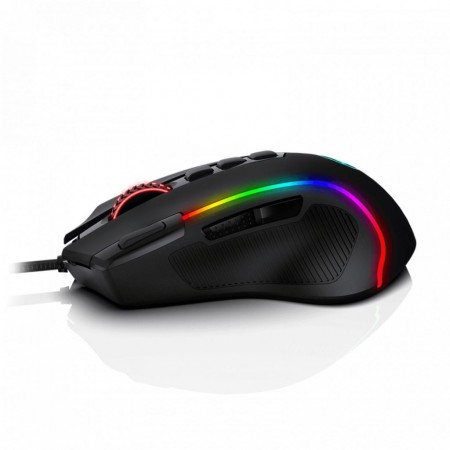 Redragon M612 Predator RGB Gaming egér fekete (M612-RGB)