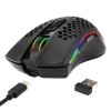 Redragon M808 Storm vezeték nélküli gaming egér fekete (M808-KS)