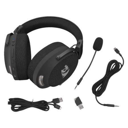 Redragon H858 Arrow Pro Wireless Bluetooth Gaming Headset fekete