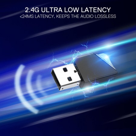 Redragon H858 Arrow Pro Wireless Bluetooth Gaming Headset fekete