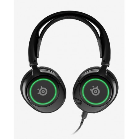 SteelSeries Arctis Nova 3 gaming headset fekete (61631)