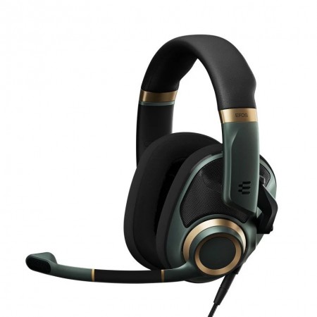 EPOS-SENNHEISER H6 Pro Open gaming headset fekete-zöld (1000970)