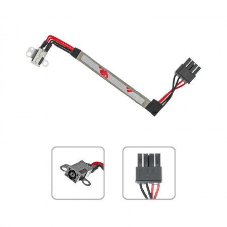 GF66 gyári új DC tápcsatlakozó + kábel