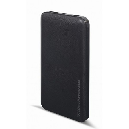 Gembird PB10-02 Power Bank 10000mAh fekete