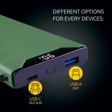 Intenso F10000 Power Bank 10000mAh zöld (7332037)