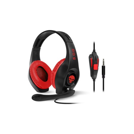 Spirit of Gamer PRO-NH5 mikrofonos fejhallgató (Nintendo Switch) fekete-piros (MIC-G715SW)