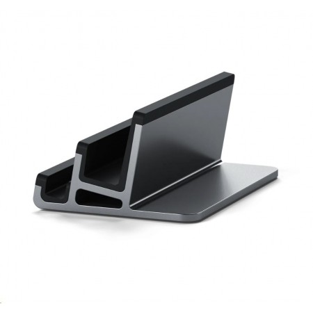 Satechi kettős vertikális notebook- és tablet tartó szürke (ST-ADVSM)