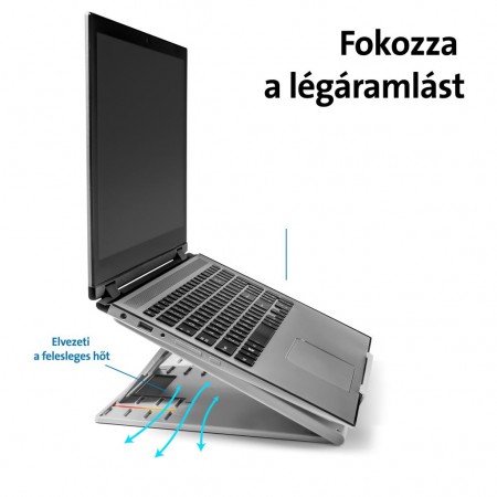 Kensington SmartFit notebook állvány szürke (K50420EU)