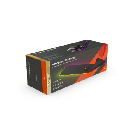 Steelseries QcK Prism Cloth egérpad XL-es fekete (63826)