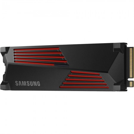 2TB Samsung 990 Pro M.2 NVMe SSD meghajtó hűtőbordával (MZ-V9P2T0GW3) 3 év garanciával