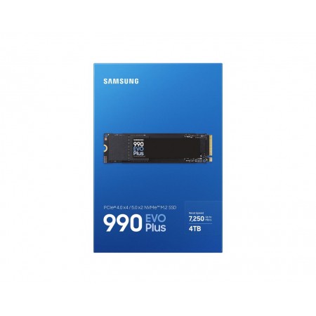 4TB Samsung 990 EVO Plus M.2 NVMe SSD meghajtó (MZ-V9S4T0BW) 3 év garanciával!