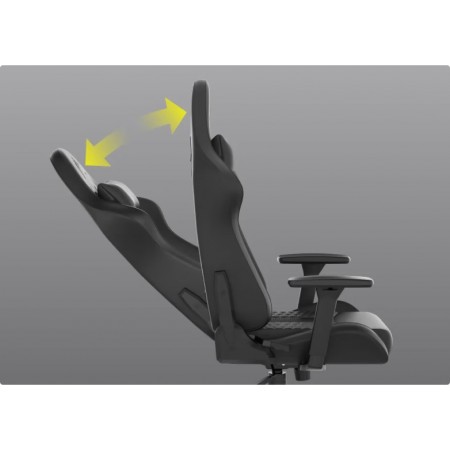 Corsair TC100 RELAXED gaming szék műbőr fekete (CF-9010050-WW) – 2. kép