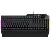 Asus TUF Gaming K1 USB Gaming Billentyűzet HU - Fekete (90MP01X0-BKHA00)