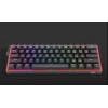 Redragon Fizz Pro Red Switch vezetékes/vezeték nélküli billentyűzet fekete (K616-RGB_RED_HU)