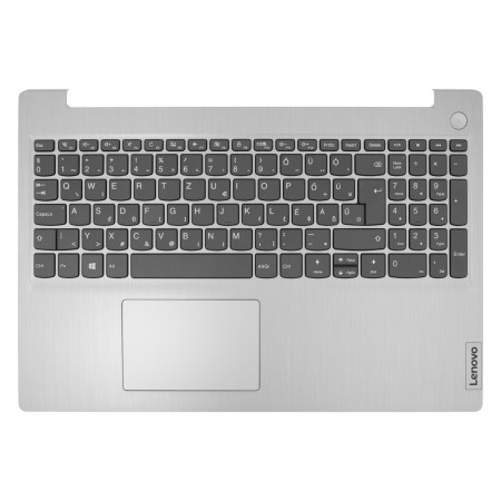 5CB1D03707 gyári új magyar laptop billentyűzet + szürke felső fedél
