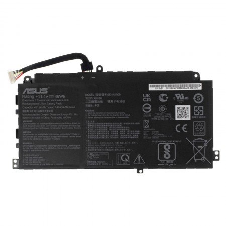 B31N1909 11.4V 4210mAh 48Wh gyári új akkumulátor