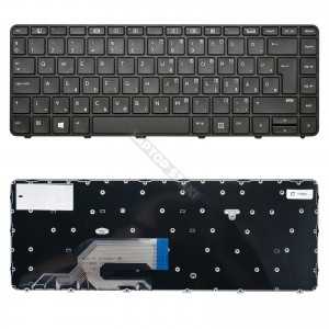 826367-211 használt, fekete magyar laptop billentyűzet