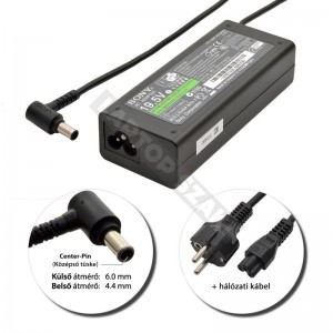 Sony VGN-NW20EF  19.5V 5.2A (100W) gyári új töltő