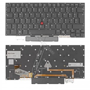 5M11H44155 gy&aacute;ri &uacute;j magyar h&aacute;tt&eacute;rvil&aacute;g&iacute;t&aacute;sos laptop billentyűzet