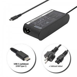 Lenovo 20V 7A / 20V 5A / 15V 3A / 9V 3A / 5V 3A (140W) USB-C (Type-C) gy&aacute;ri &uacute;j t&ouml;ltő
