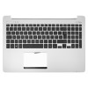 90NB02A0-R30120 gyári új angol laptop billentyűzet + ezüst felső fedél