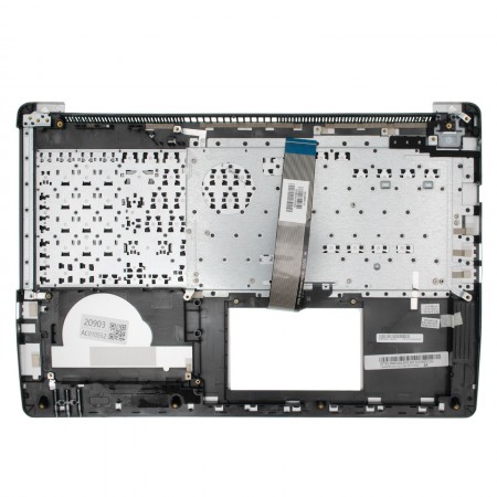 90NB02A0-R30120 gyári új angol laptop billentyűzet + ezüst felső fedél