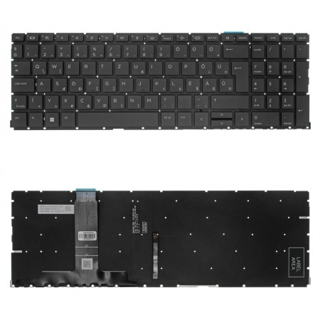 M22004-211 gyári új, magyar háttérvilágításos laptop billentyűzet, keret nélkül