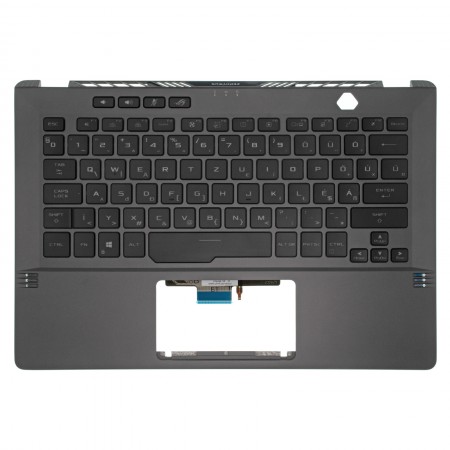 90NR05S3-R31HU0 gyári új magyar háttérvilágításos laptop billentyűzet + felső fedél