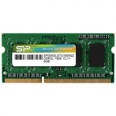 Silicon Power 4GB 1600MHz DDR3L notebook memória (SP004GLSTU160N02)