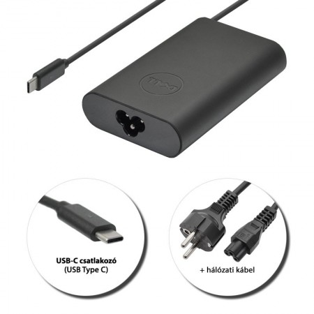 Dell 20V 1.5A (30W) USB-C (Type-C) gyári új töltő